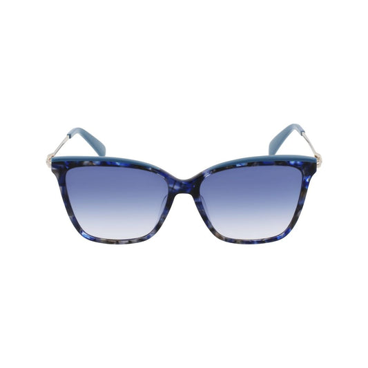 Longchamp Blue Acetate Sunglasses by Longchamp