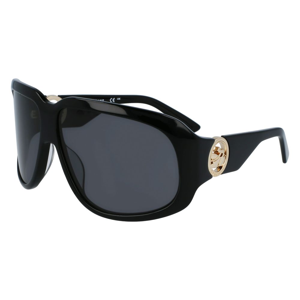 Longchamp Black Acetate Sunglasses by Longchamp