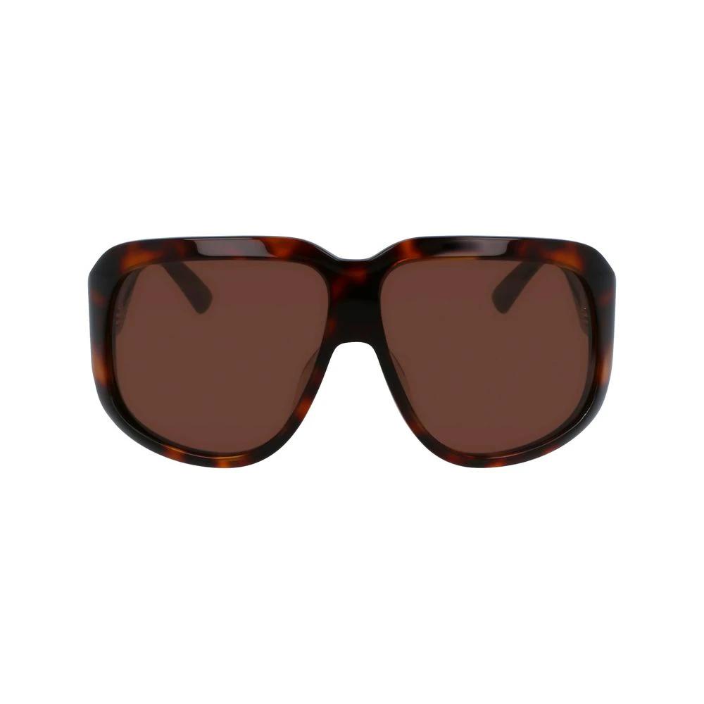 Longchamp Brown Acetate Sunglasses by Longchamp