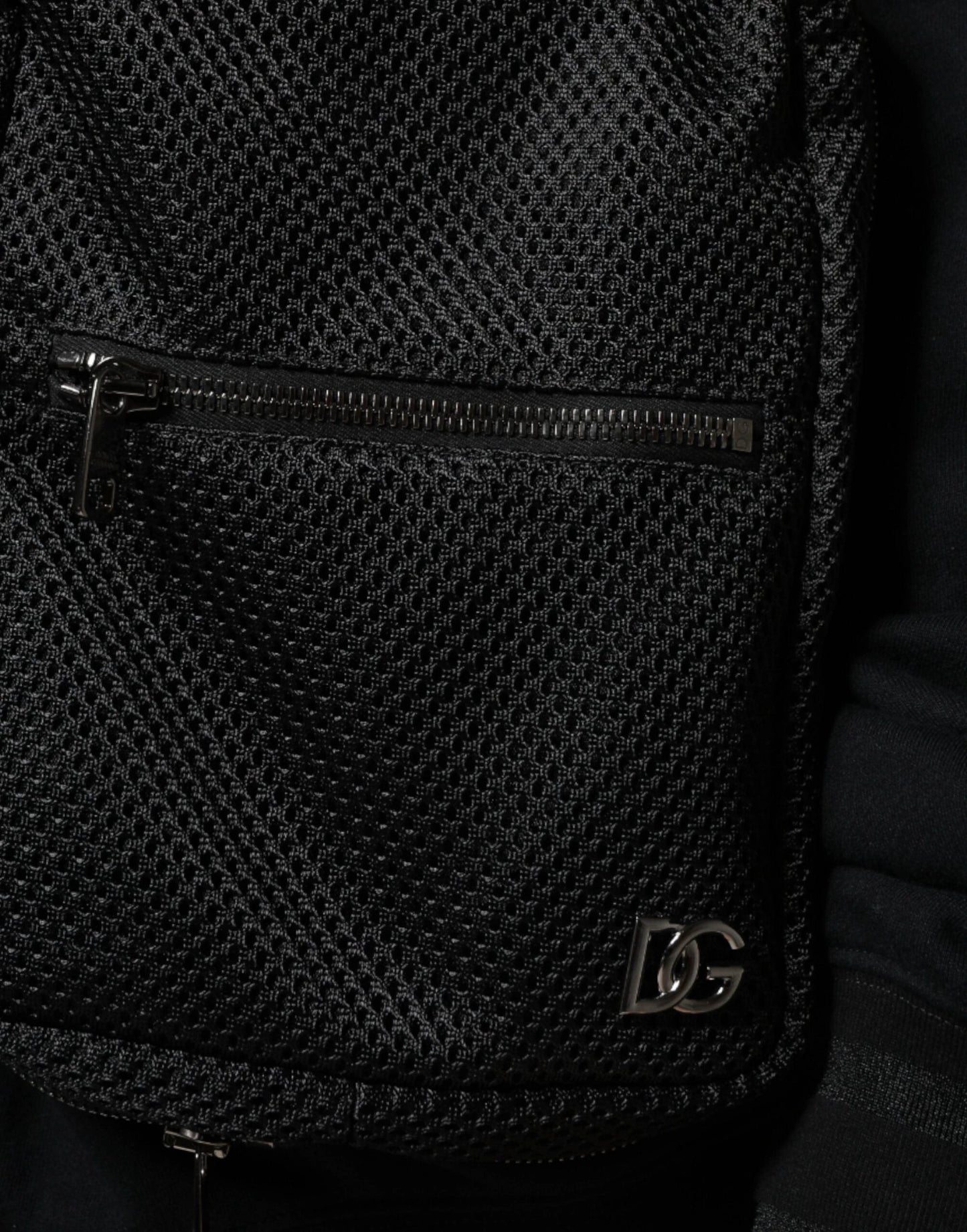 Dolce & Gabbana Black Hooded Pullover Men Sweatshirt Sweater by Dolce & Gabbana