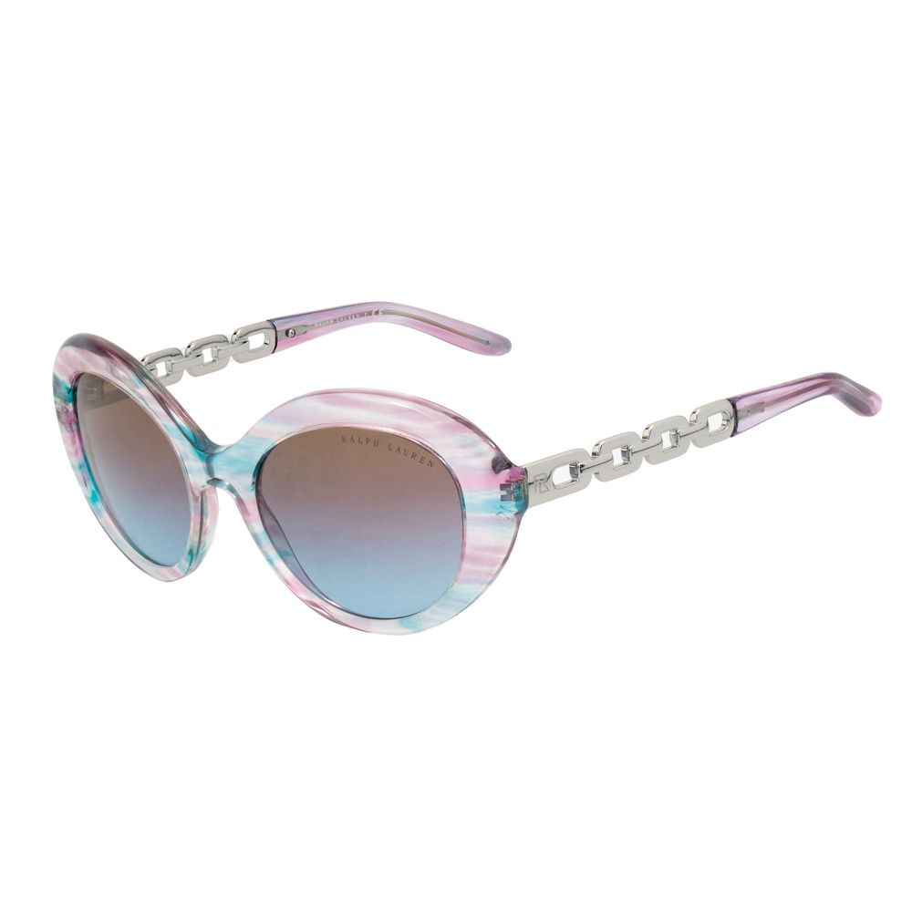 Ralph Lauren Lunettes Solaires Transparentes En Résine Pour Femme Design Élégant Ultra Léger Protection UV400