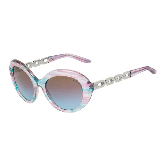 Ralph Lauren Lunettes Solaires Transparentes En Résine Pour Femme Design Élégant Ultra Léger Protection UV400