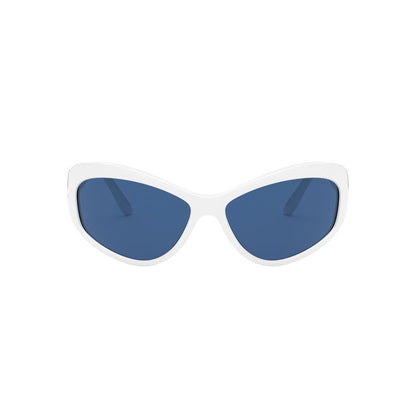 Ralph Lauren Lunettes De Soleil En Résine Blanche Pour Femme Protection UV Catégorie 3