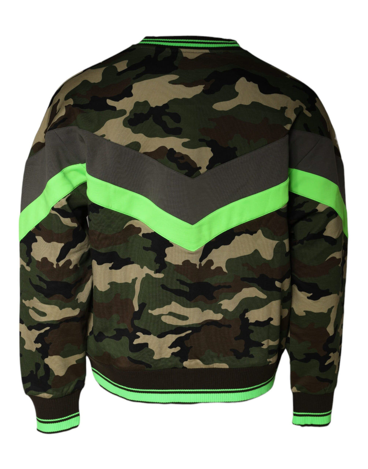 Sweat-shirt Dolce & Gabbana homme camouflage en coton multicolore – TSH86728