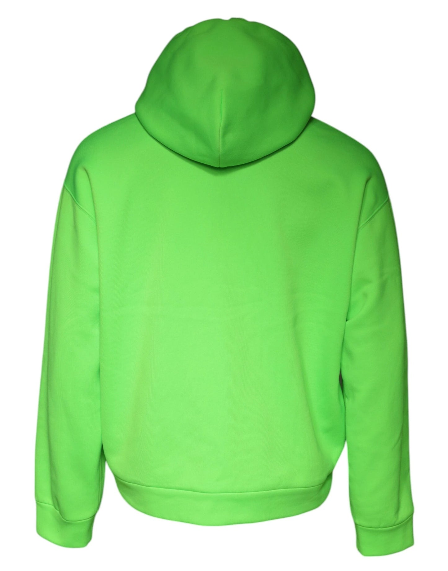 Dolce & Gabbana Green Logo Hooded Pullover Men Sweatshirt Sweater by Dolce & Gabbana