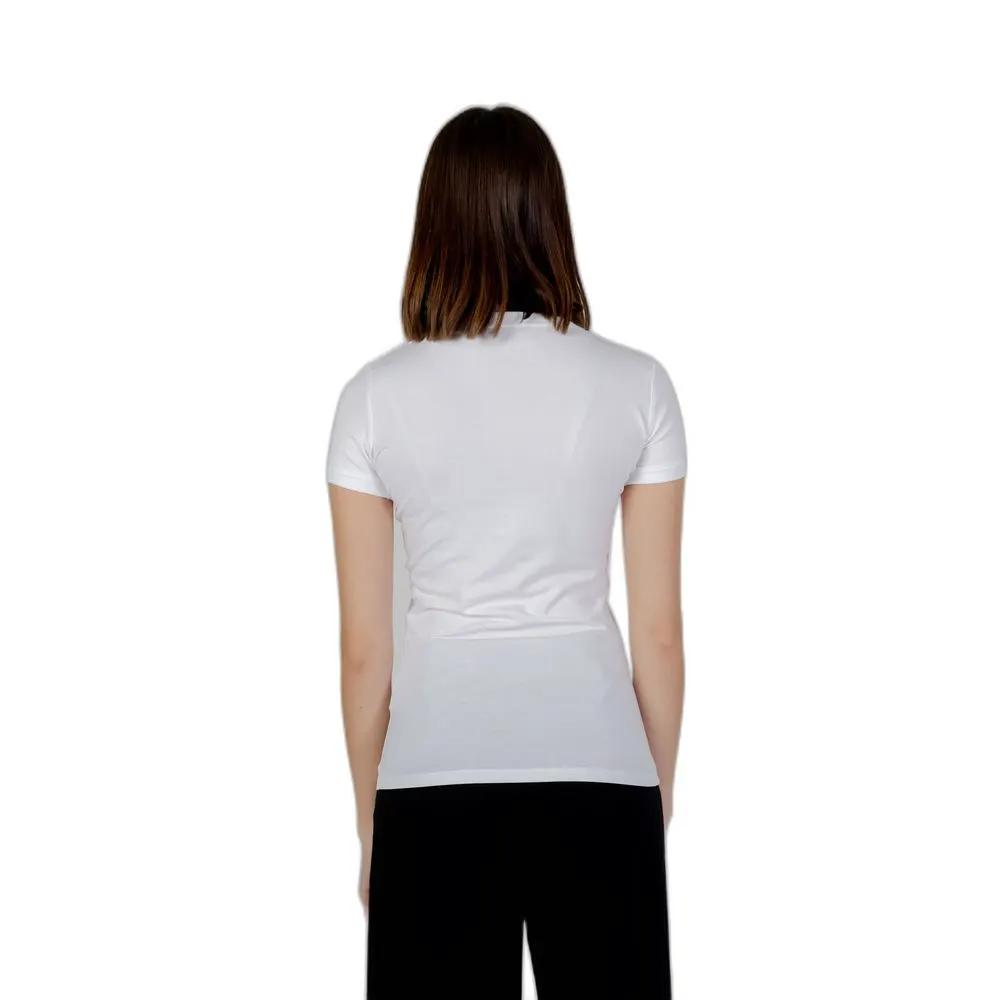 Guess White Cotton T-Shirt by Guess