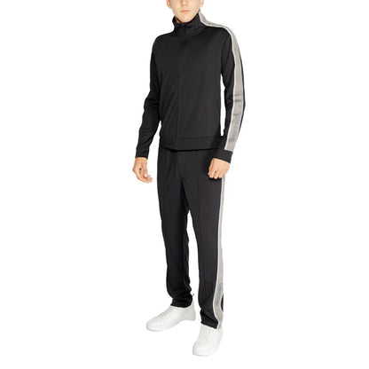 Calvin Klein Sport Black Recycled Polyester Sweatshirt by Calvin Klein Sport
