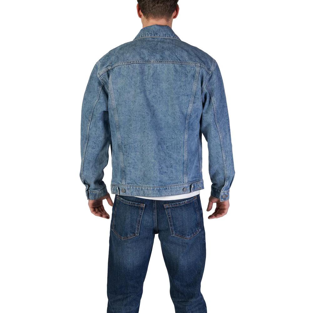 Hugo Boss Light Blue Cotton Denim Jacket by Hugo Boss