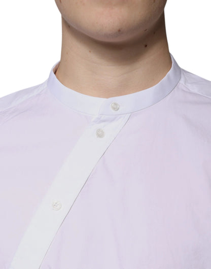 Dolce & Gabbana White Cotton Slim Fit MARTINI Dress Shirt by Dolce & Gabbana