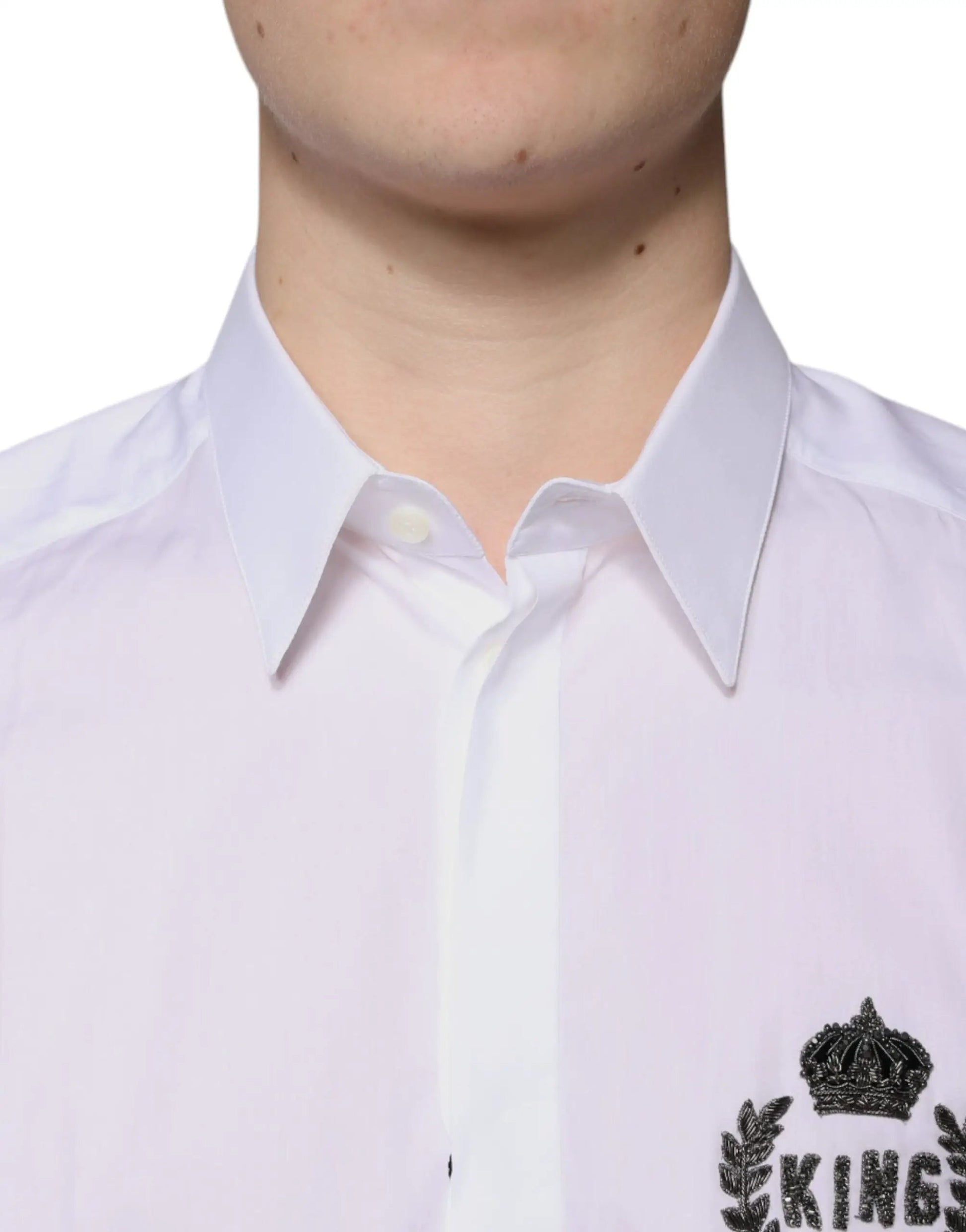 dolce gabbana gold dress shirt Dolce & Gabbana Silk Shirt