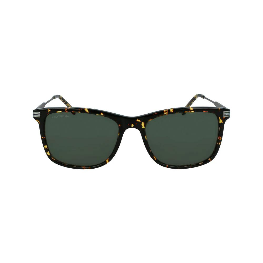 Lacoste Brown Metal Sunglasses by Lacoste
