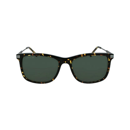 Lacoste Brown Metal Sunglasses by Lacoste