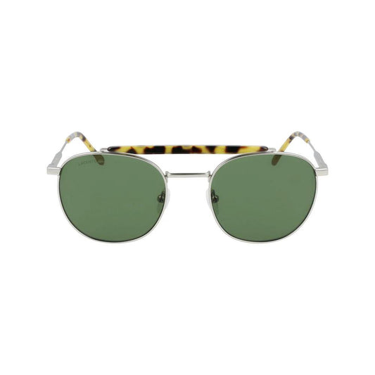 Lacoste Silver Metal Sunglasses by Lacoste