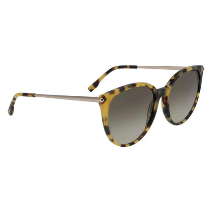 Lacoste Brown Metal Sunglasses by Lacoste