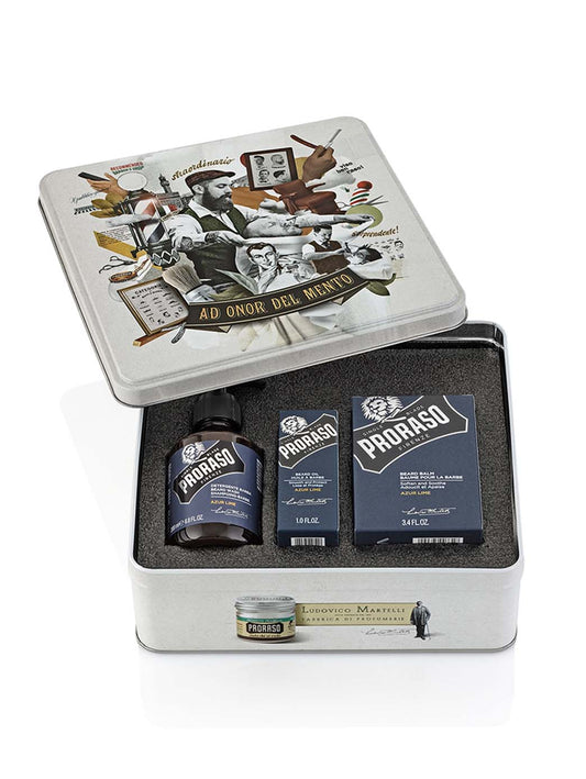 Proraso Coffret soin de la barbe Azur Lime