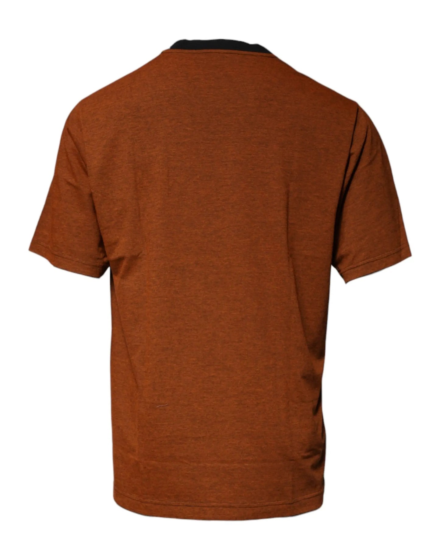 Dolce & Gabbana Brown DG Logo Cotton Crew Neck T-shirt by Dolce & Gabbana