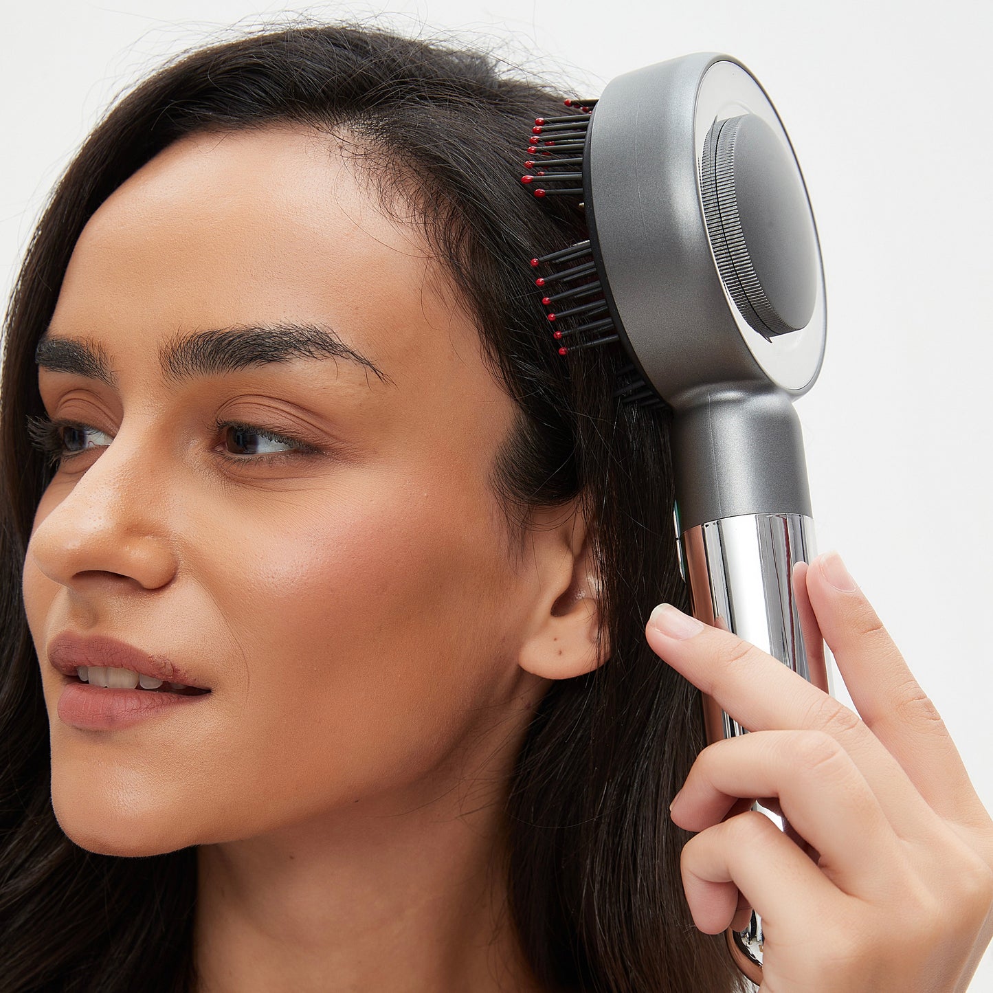 Peigne anti-chute de cheveux avec infrarouge et microcourant