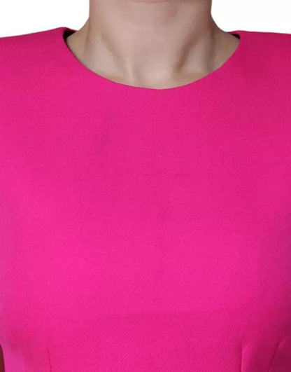 Dolce & Gabbana Pink Sleeveless Bodycon A-line Mini Dress by Dolce & Gabbana