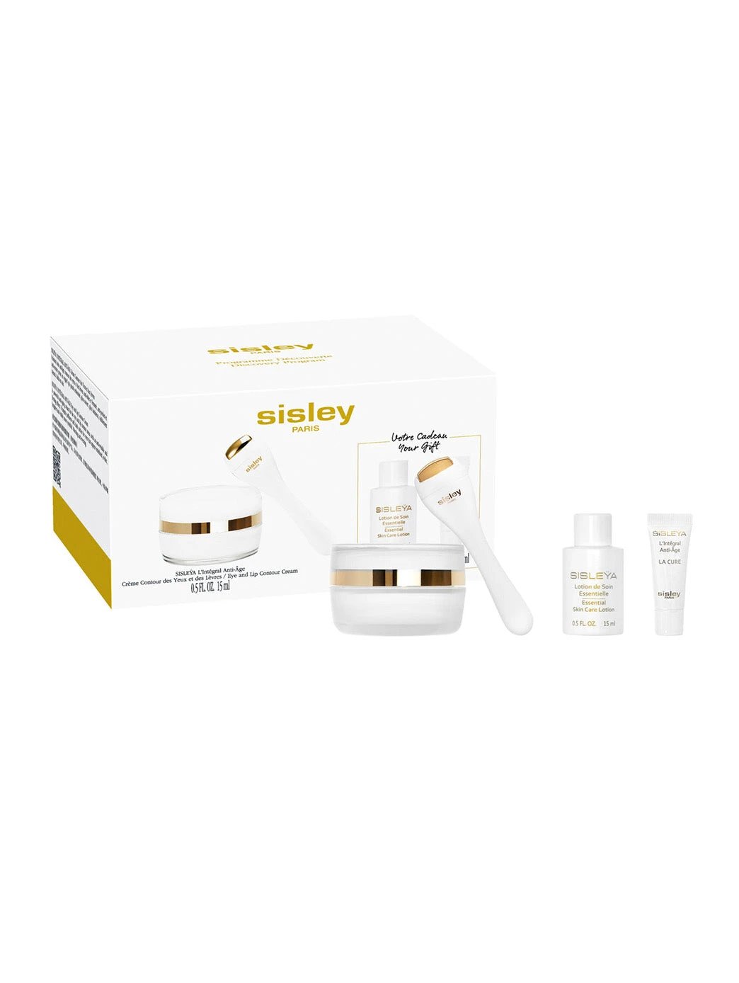 Kit Descubrimiento Sisleÿa L'Intégral Anti-Âge Crème Contour Des Yeux Et Des Lèvres by Perfumerías Padilla