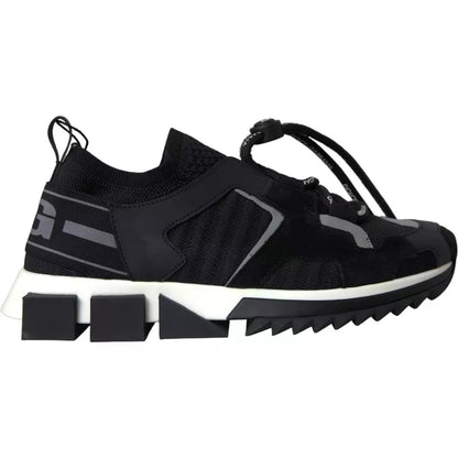Baskets Dolce & Gabbana homme Sorrento noir et blanc – MV4442