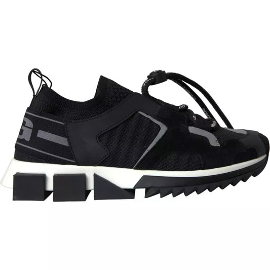 Baskets Dolce & Gabbana homme Sorrento noir et blanc – MV4442