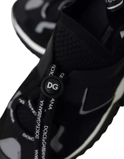 Baskets Dolce & Gabbana homme Sorrento noir et blanc – MV4442