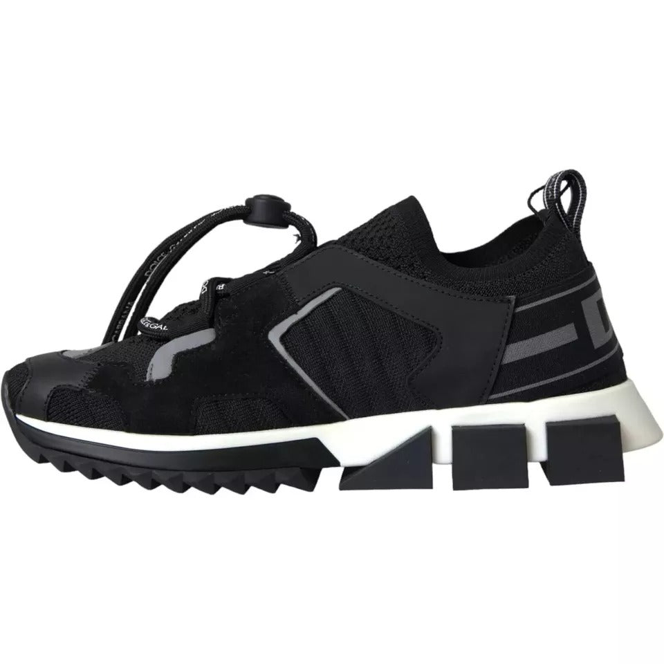 Baskets Dolce & Gabbana homme Sorrento noir et blanc – MV4442