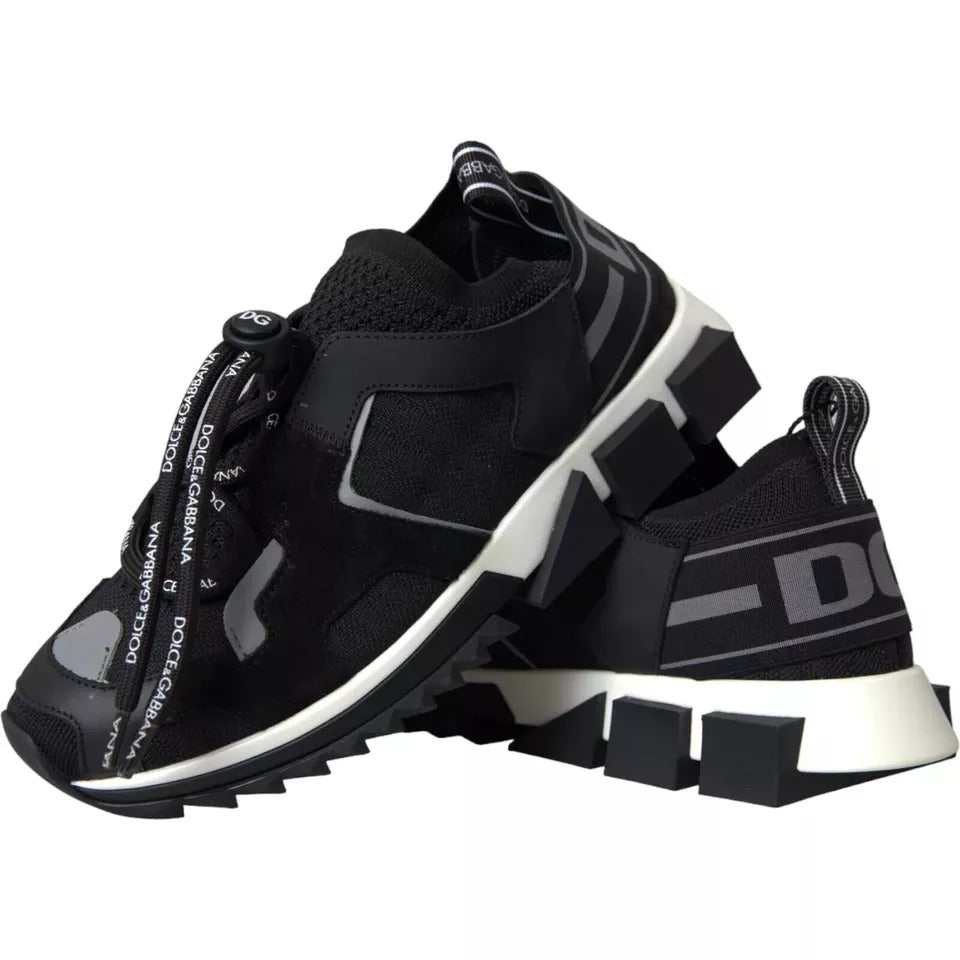 Baskets Dolce & Gabbana homme Sorrento noir et blanc – MV4442