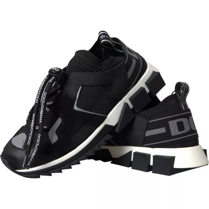 Baskets Dolce & Gabbana homme Sorrento noir et blanc – MV4442