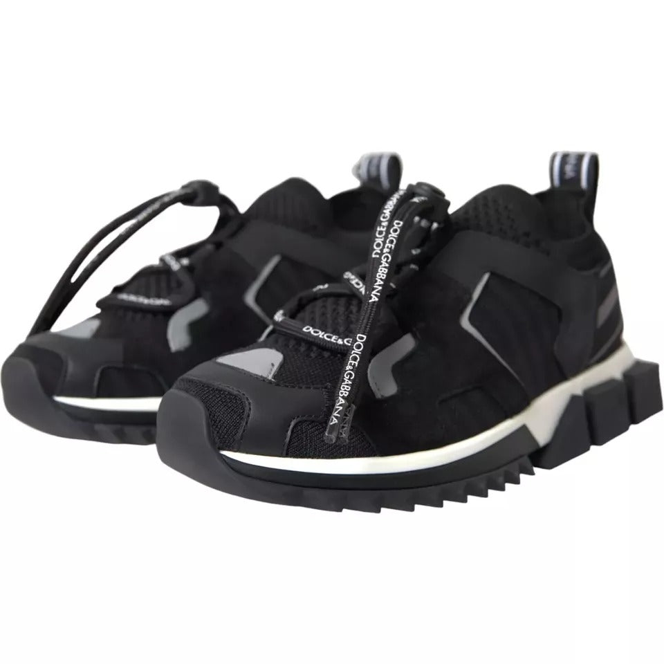 Baskets Dolce & Gabbana homme Sorrento noir et blanc – MV4442