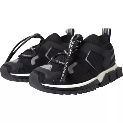 Baskets Dolce & Gabbana homme Sorrento noir et blanc – MV4442
