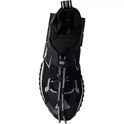 Baskets Dolce & Gabbana homme Sorrento noir et blanc – MV4442