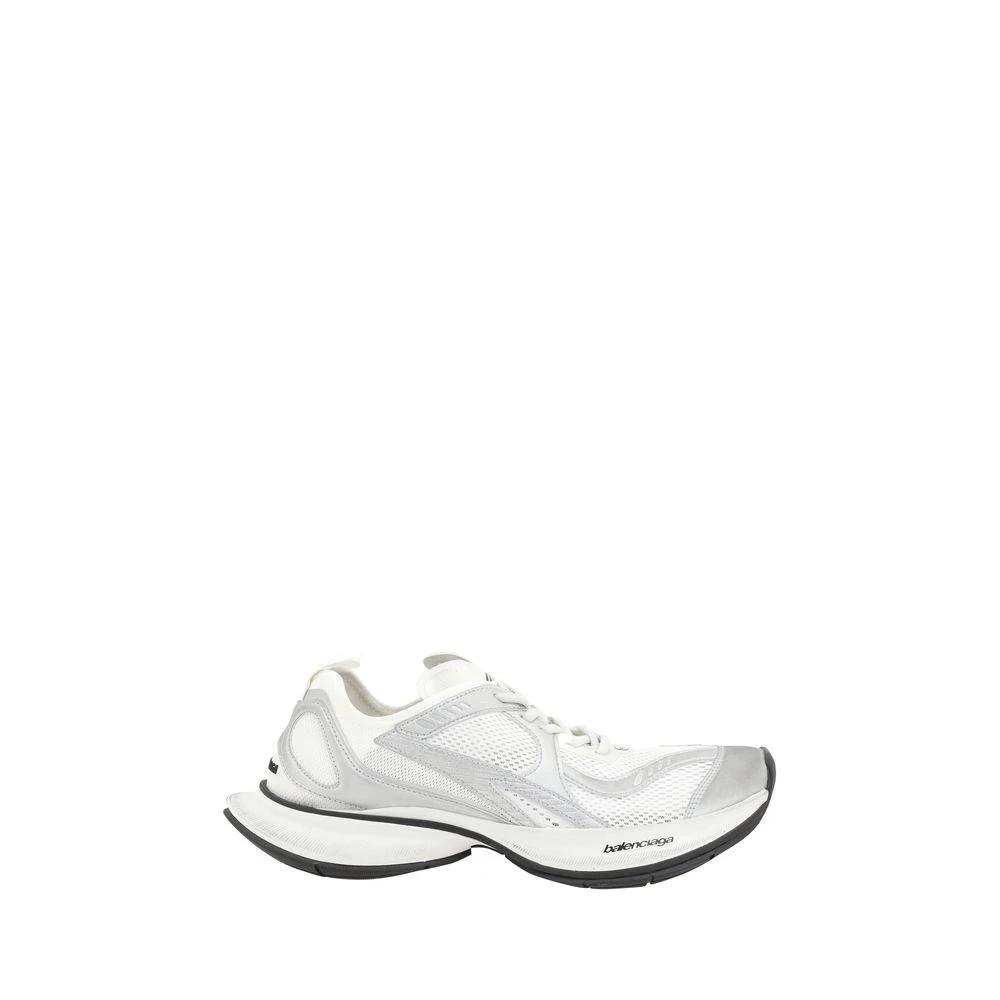 Balenciaga White Polyester Athletic Sneakers by Balenciaga