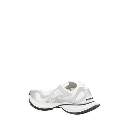 Balenciaga White Polyester Athletic Sneakers by Balenciaga