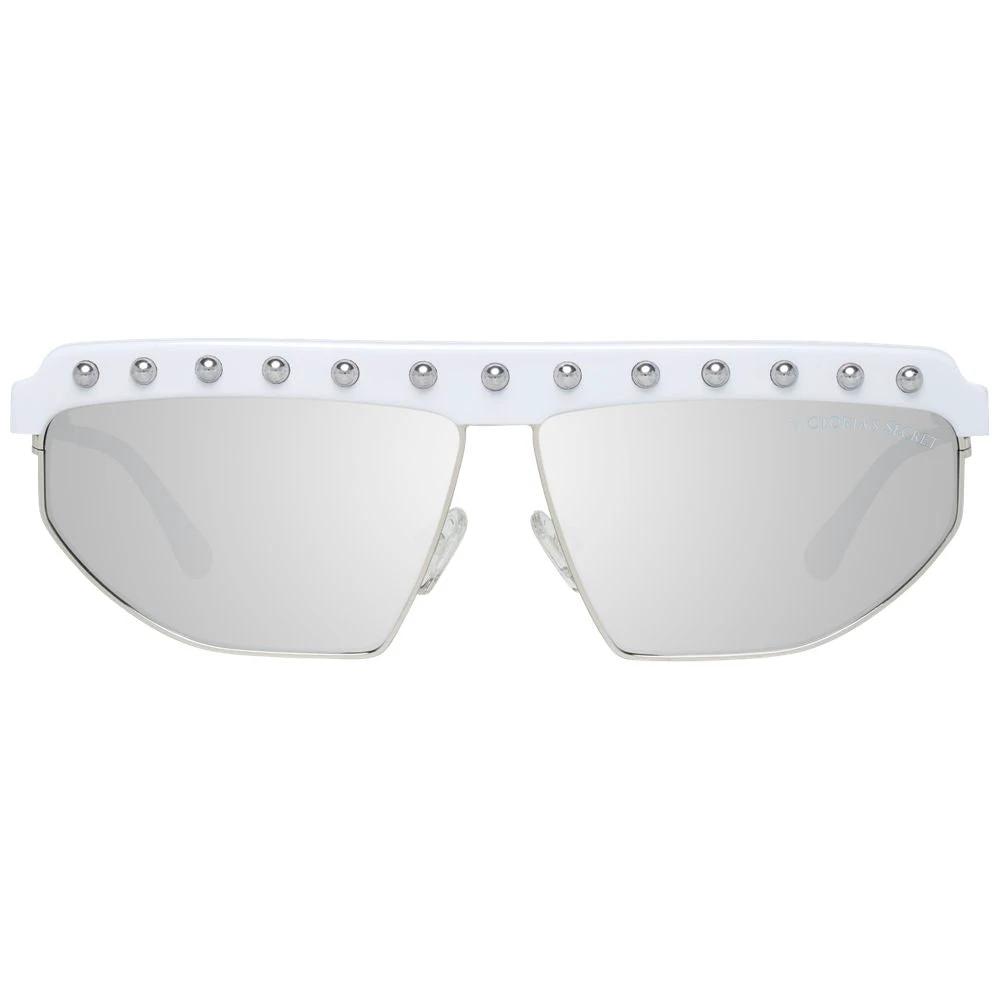 Victoria's Secret White Metal Sunglasses by Victoria's Secret