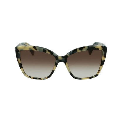 Lanvin Gray Acetate Sunglasses by Lanvin