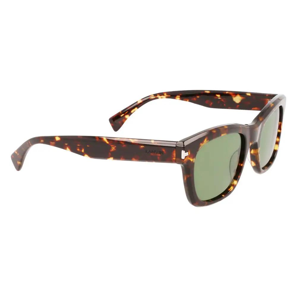 Lanvin Brown Acetate Sunglasses by Lanvin