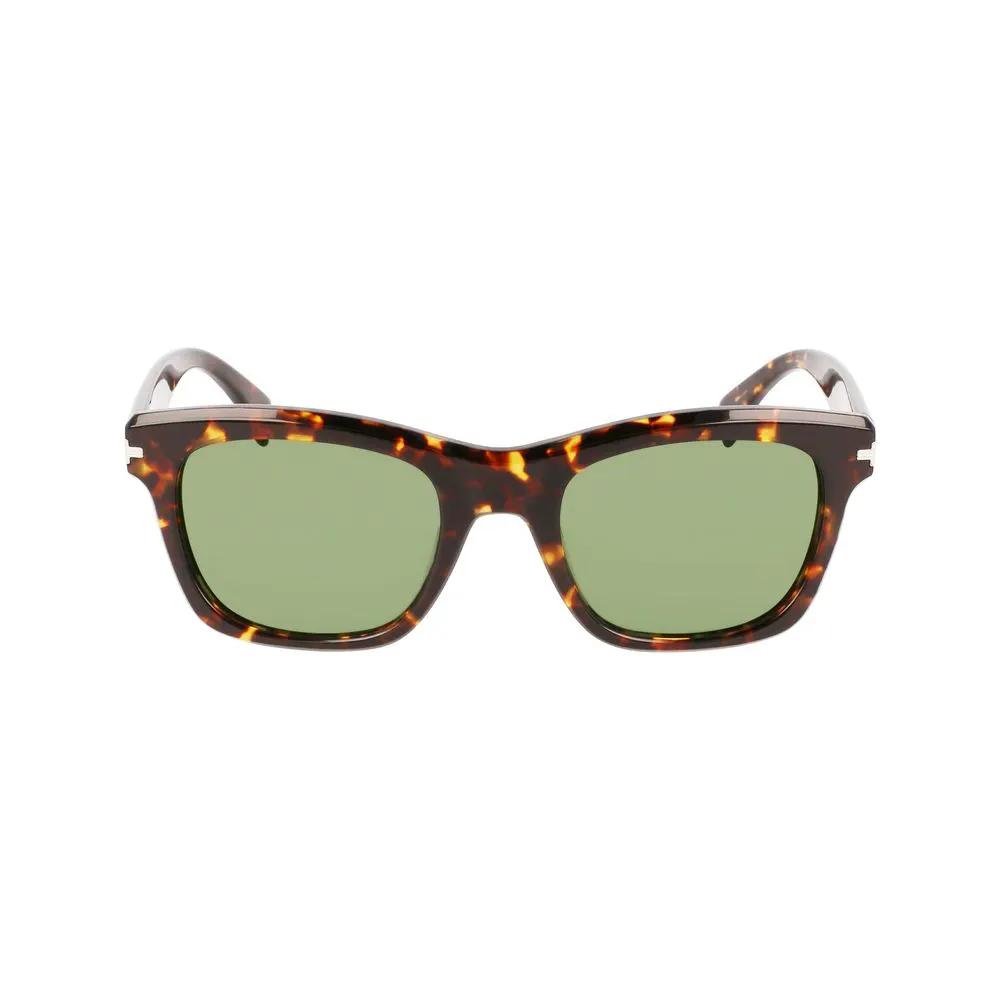 Lanvin Brown Acetate Sunglasses by Lanvin