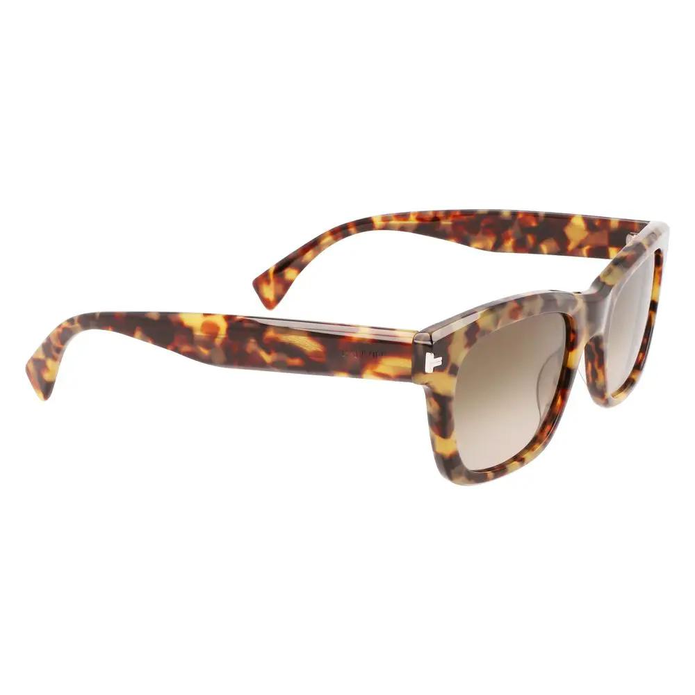Lanvin Brown Acetate Sunglasses by Lanvin