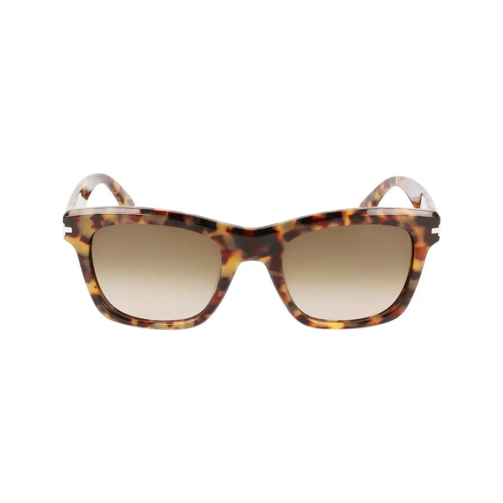 Lanvin Brown Acetate Sunglasses by Lanvin