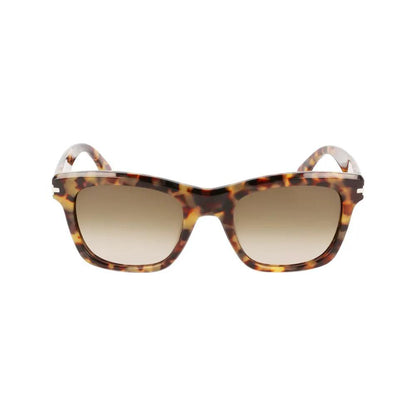 Lanvin Brown Acetate Sunglasses by Lanvin