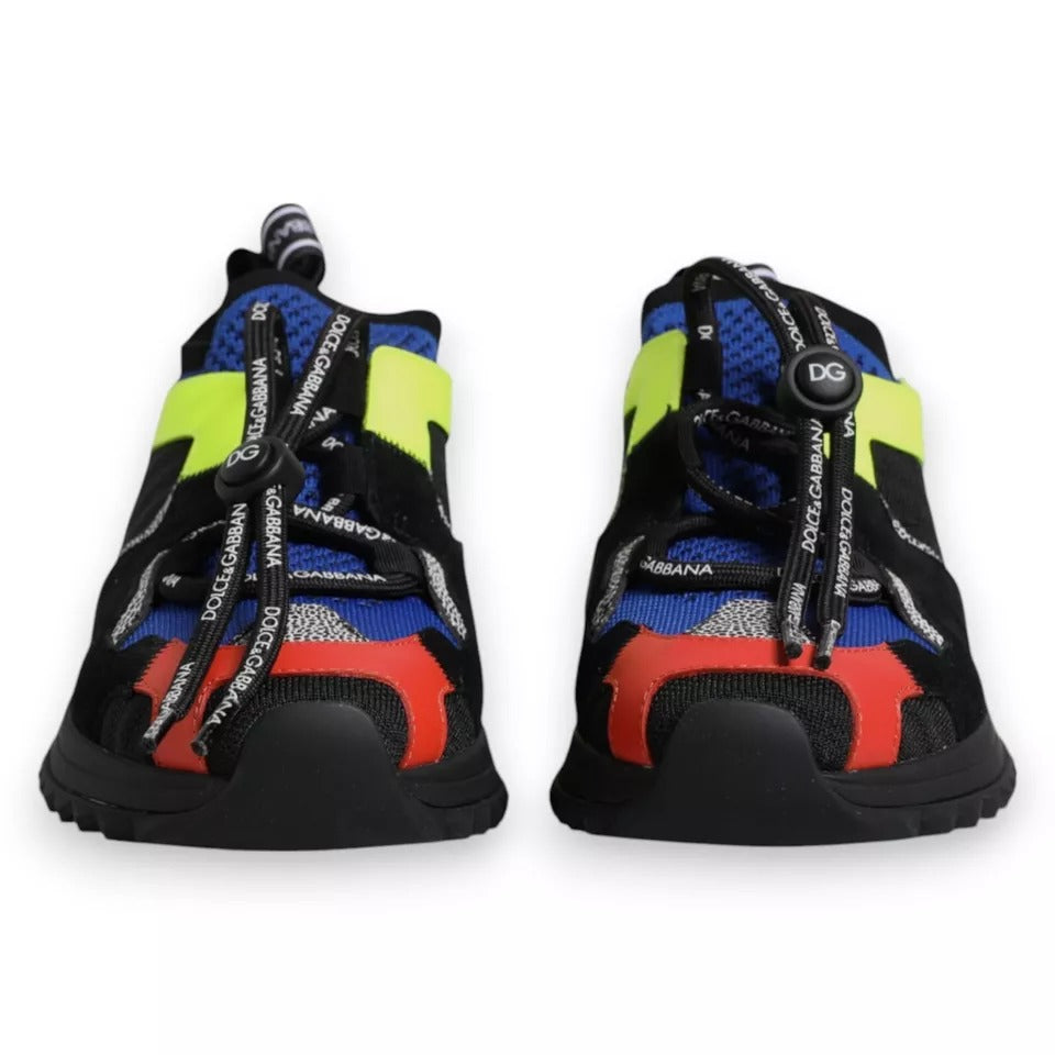 Baskets Dolce & Gabbana femme Sorrento Trekking en mesh multicolore – MV6662