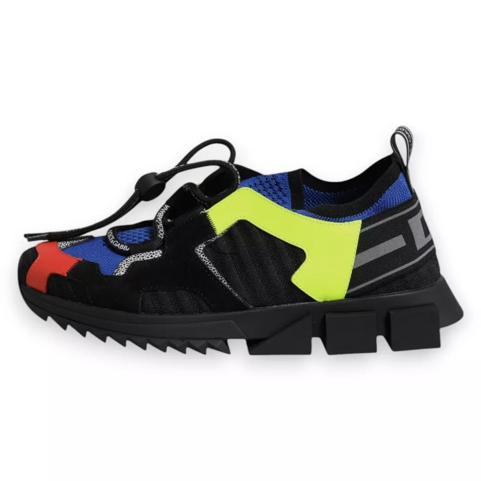 Baskets Dolce & Gabbana femme Sorrento Trekking en mesh multicolore – MV6662
