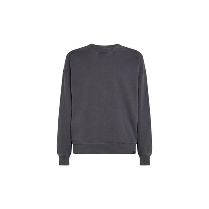 Calvin Klein Jeans Gray Cotton Sweatshirt by Calvin Klein Jeans