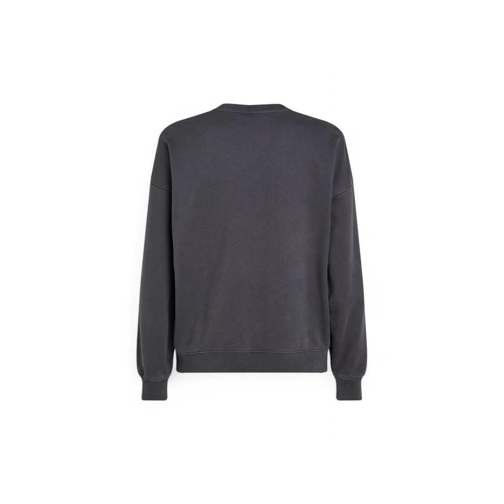 Calvin Klein Jeans Gray Cotton Sweatshirt by Calvin Klein Jeans
