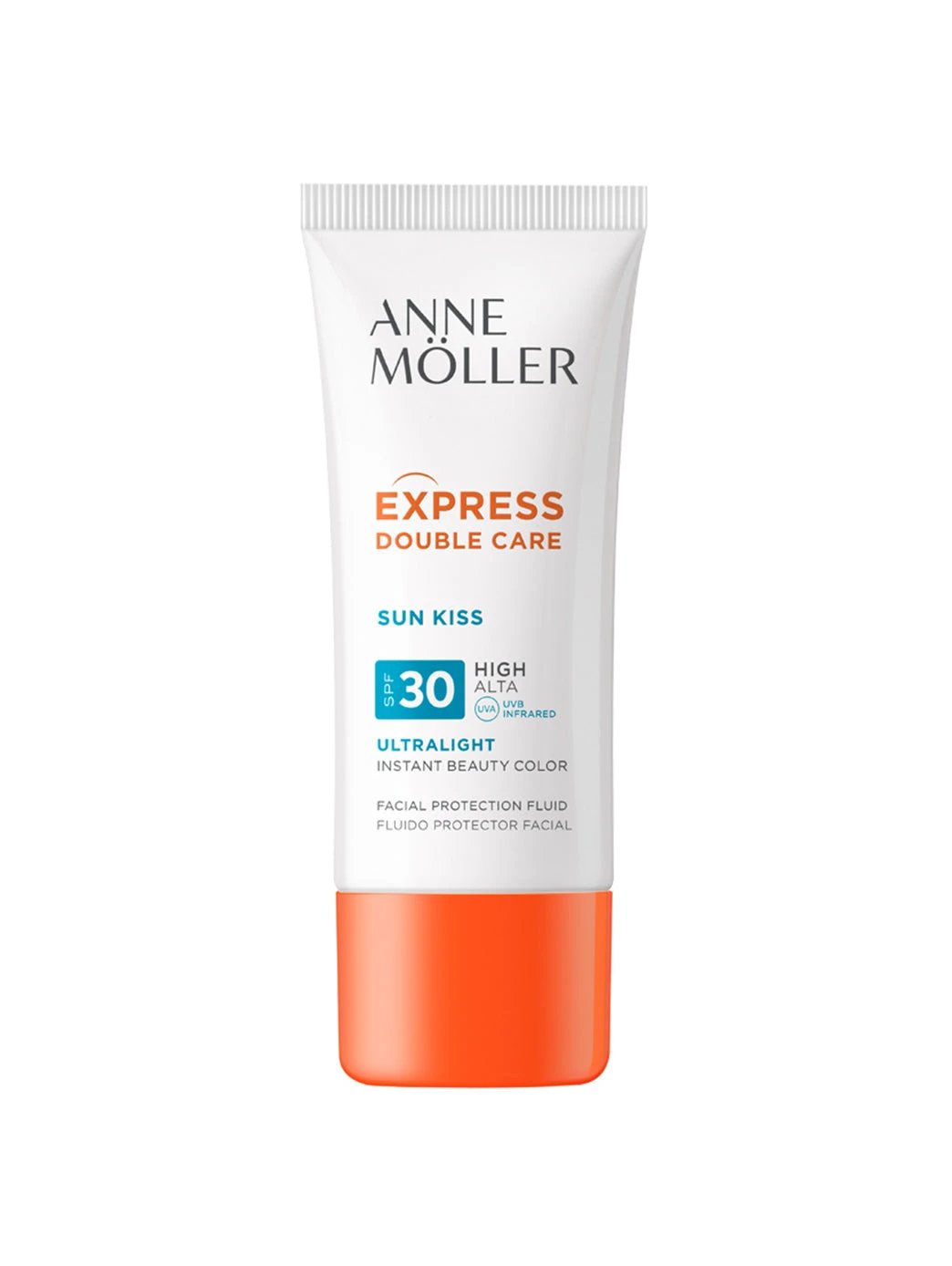 Express Double Care Sun Kiss Fluido Protector Facial Spf30 by Perfumerías Padilla