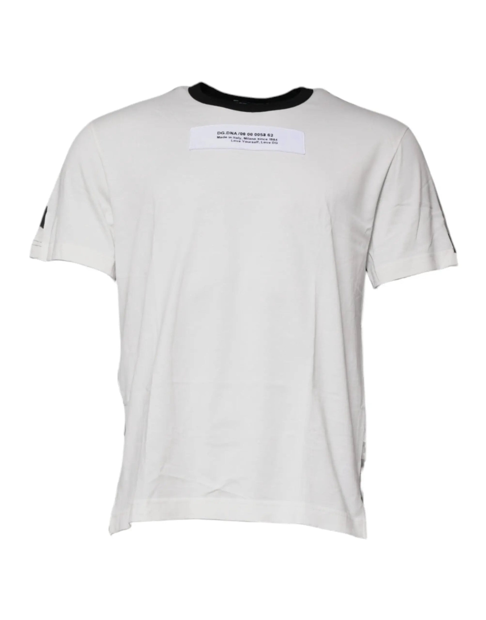 Dolce & Gabbana Multicolor Camouflage Crew Neck T-shirt by Dolce & Gabbana