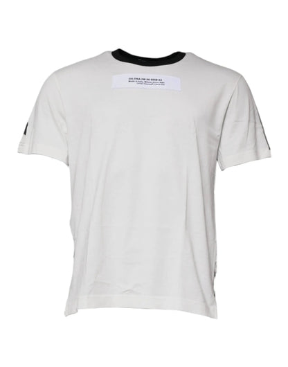 Dolce & Gabbana Multicolor Camouflage Crew Neck T-shirt by Dolce & Gabbana