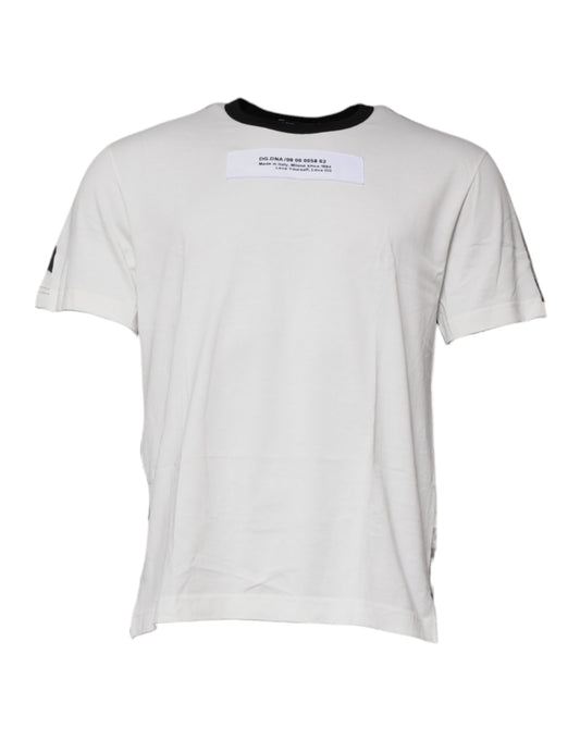 T-shirt Dolce & Gabbana camouflage en coton multicolore – TSH878504