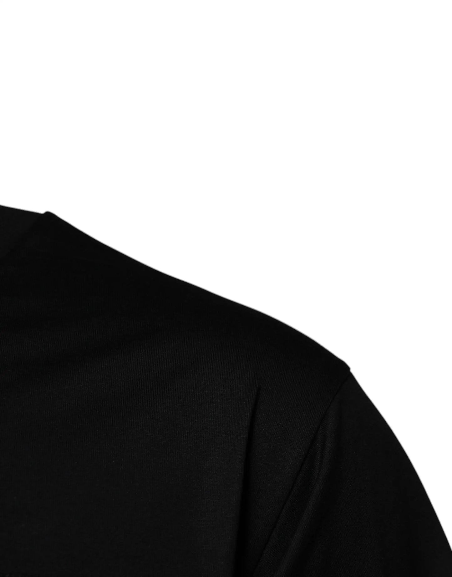 Dolce & Gabbana Black Logo Patch Cotton Crew Neck T-shirt by Dolce & Gabbana